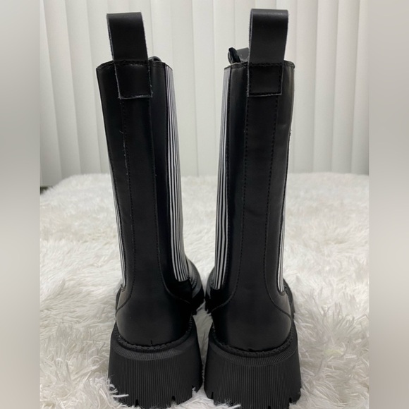 NEW DISTURBIA COMBAT BOOTS SIZE 8 - Picture 4 of 5